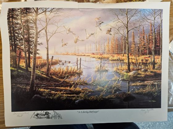 Picture of 4 signed Ken Zylla prints