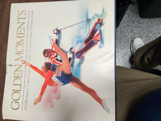 Picture of 1984 Olympic commemorative book