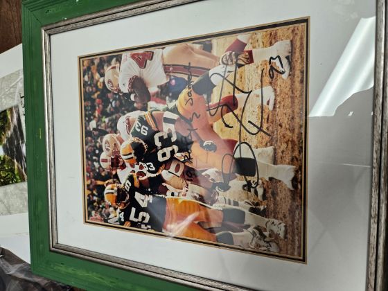 Picture of Gilbert Brown autograph