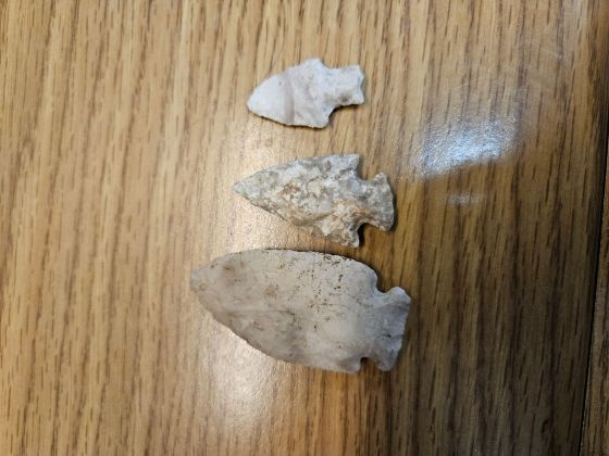Picture of 3 arrow heads
