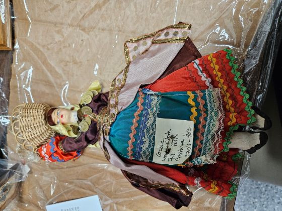 Picture of Greek folk costume doll