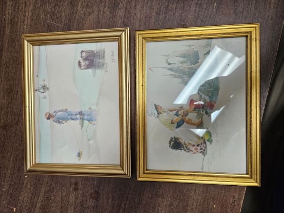Picture of 2) Rhett watercolor paintings