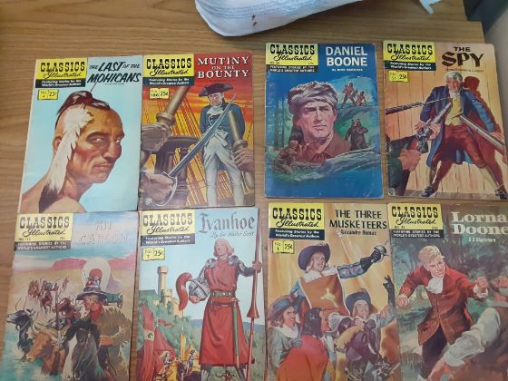 Picture of 10 "Classics Illustrated" short stories